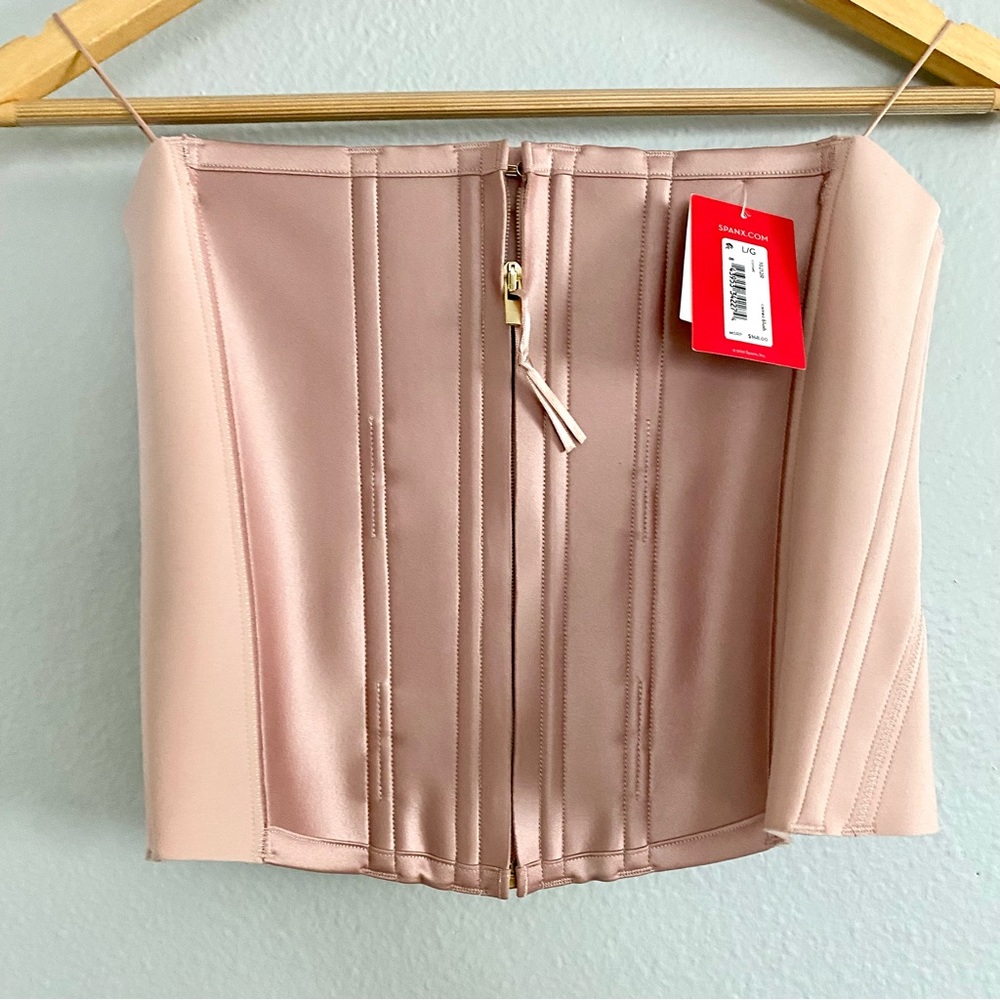 SPANX Under Sculpture Corset Light Pink Cameo Blush